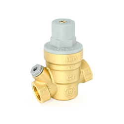 Редуктор давления UNI-FITT мембранный 1/2" В 1-6 бар PN16 с отверстием, картинка
