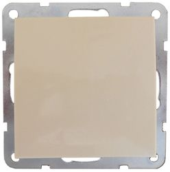 Выключатель 1-клавишный LK Studio LK60 860301 кремовый, картинка