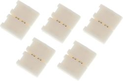 Коннектор для светодиодной ленты ЭРА C0043991 120 мм белый, фотография