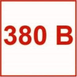 Наклейка информационная REXXON 380 в 10х10 см, детальное фото