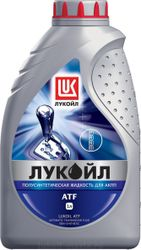 Трансмиссионное масло ЛУКОЙЛ ATF полусинтетическое 1 л, крупный план