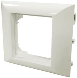 Рамка 1 пост Ecoplast РМ45 73909 белый, изображение
