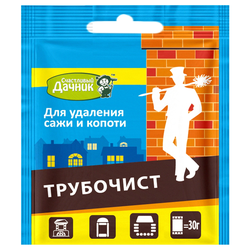 Средство для чистки труб Счастливый дачник 30 г, детальное фото