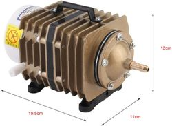 Компрессор поршневой Sunsun ACO-005, крупный план