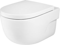 Подвесной унитаз Roca Meridian 34624L000 с системой антивсплеск, вид