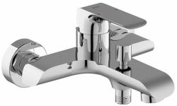 Смеситель для ванны RAVAK Flat FL 022.00/150 150 мм, детальное фото