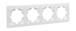 Рамка ВАЛЕНСИЯ EKF 4-местная белая EWM-G-304-10, картинка