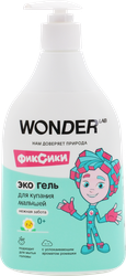 Гель для купания WONDER LAB Нежная забота, с 0 лет, 540мл, вид