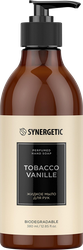 Мыло жидкое SYNERGETIC Табак, ваниль, 380мл, фото
