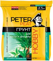 Грунт для юкки и драцены ХОББИ 2,5 л, изображение