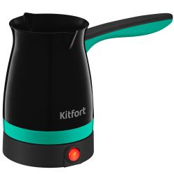 Кофеварка-турка Kitfort КТ-7183-2, крупный план
