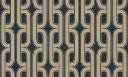 Обои Euro Decor Mansory Винил/флиз 7298-22 черный 1,06Х10,05м, фотография