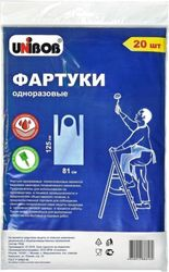 Защитный фартук одноразовый UNIBOB белый, фото