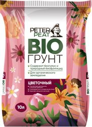 Грунт для декоративно-цветущих PETER PEAT BIO 10 л, фото