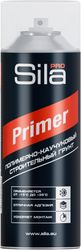 Строительный грунт SILA Pro Primer полимерно-каучуковый 520 мл, крупный план