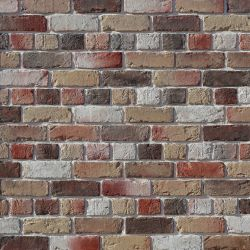 Декоративная гипсовая плитка Monte Alba Вельс брик (Wels brick) бежево-розовый 20,5x6,5 см, фотография