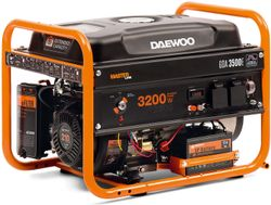 Бензиновый генератор DAEWOO GDA 3500E 220B 3,2 кВт 18 л, фотография
