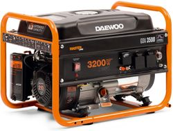 Бензиновый генератор DAEWOO GDA 3500 220B 3,2 кВт 15 л, изображение