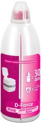 Жидкость для биотуалетов Ваше хозяйство D-Force Pink для верхнего бака 1,8 л, изображение