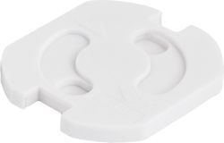 Заглушки для розетки Palladium BS 46.48 белые 6 шт, вид