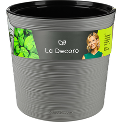 Кашпо "La Decoro" (15л) Цв. Серый жемчуг (Арт. КШ-0697), фотография