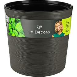Кашпо "La Decoro" (15л) Цв. Трюфель (Арт. КШ-0699), фото
