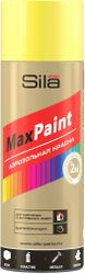 Эмаль аэрозольная SILA Home Paint флуоресцентная желтая 520 мл, крупный план