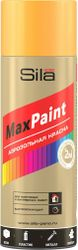 Эмаль аэрозольная SILA Home Paint флуоресцентная оранжевая 520 мл, крупный план