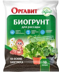 Биогрунт универсальный Оргавит на основе Биогумуса  10 л, картинка