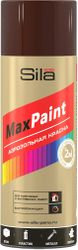 Эмаль аэрозольная SILA Home Paint коричневая (RAL 8028) полуматовая 520 мл, детальное фото