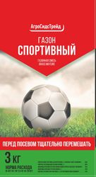 Газон "Спортивный" 3 кг АСТ, изображение