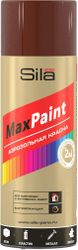 Эмаль аэрозольная SILA Home Paint шоколадно-коричневая (RAL 8017) глянцевая 520 мл, изображение