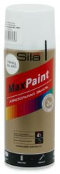 Эмаль аэрозольная SILA Home Paint белая (RAL 9003) глянцевая универсальная 520 мл, детальное фото