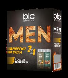 Подарочный набор для мужчин Bio Province MEN Энергия и сила для мужчин: Гель для душа 2 шт, вид