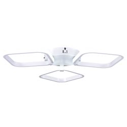 Люстра РОССвет потолочная Гермиона LED РС22857, белый, вид