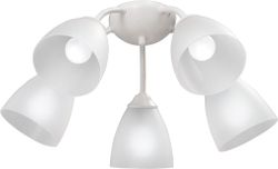 Потолочная люстра Vitaluce V3737-0/5PL белая 5ХE14Х40ВТ, фото