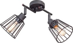 Спот Vitaluce V4589-1/2PL черный 2ХE27Х60Вт, изображение