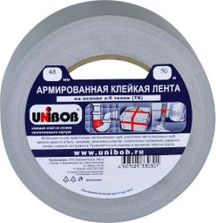 Лента клейкая UNIBOB, армированная 48мм х 50м, фотография