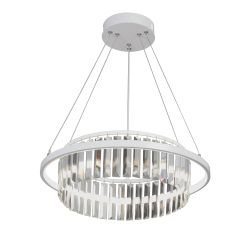 Люстра светодиодная V54010-0/1S, LED 31Вт 3900-4200К 2690лм 11м² белый, крупный план