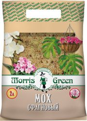 Субстрат универсальный Morris Green Мох сфагновый 2 л, детальное фото