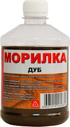 Морилка глубокого проникновения ВЕРШИНА глянцевая 0,5 л дуб, крупный план