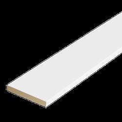 Наличник полипропилен 70x8x2200 белый, изображение