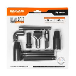 Набор чистящих микронасадок для пылесоса DAEWOO DAVC 9 SET, крупный план