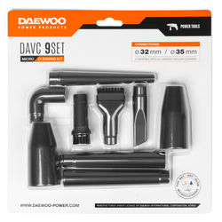 Набор чистящих микронасадок для пылесоса DAEWOO DAVC 9 SET, фотография