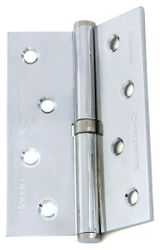 Дверная петля разъемная врезная Palladium N 613-S-4 CP R 100х75х2,5 мм хром, вид