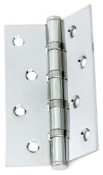 Дверная петля универсальная врезная Palladium N 4BB-100 100х70х2 мм хром, детальное фото
