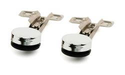 Петля мебельная для стекла Lemax prof 2PCS-M120-HALF(M021), детальное фото