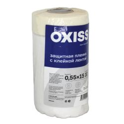ПЛЕНКА OXISS УКРЫВНАЯ НА СКОТЧЕ 0,55Х15, крупный план