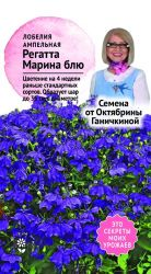 Семена Лобелия Регатта блю Марина Семена от Октябрины Ганичкиной 10 шт, крупный план