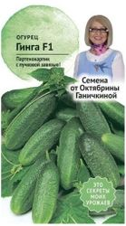 Семена Огурца Октябрина Ганичкина Гинга F1 10 шт, фотография
